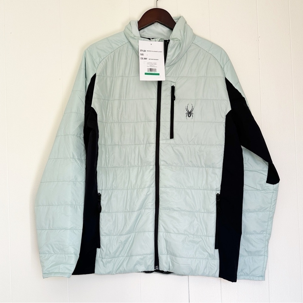 NWT SPYDER Men's Glissade Insulator Jacket Wintergreen Large